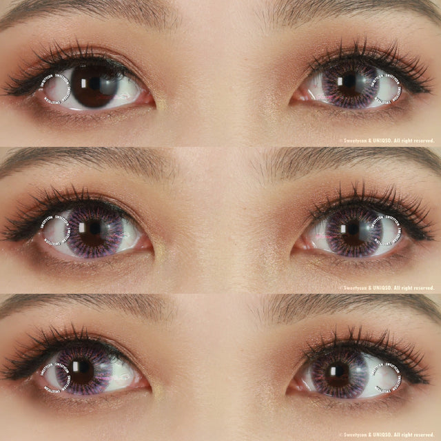 Kazzue Heavenly Macaron Violet (1 lens/pack)-Colored Contacts-UNIQSO EU