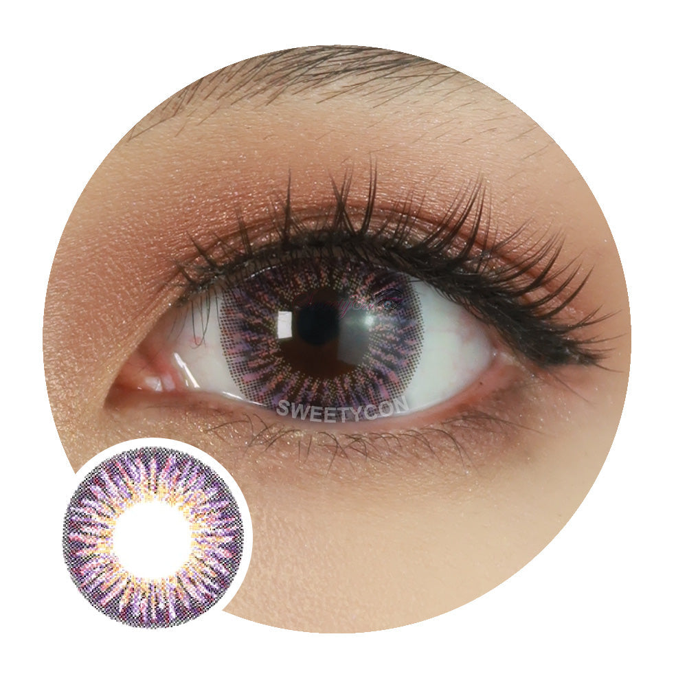 Kazzue Heavenly Macaron Violet (1 lens/pack)-Colored Contacts-UNIQSO EU