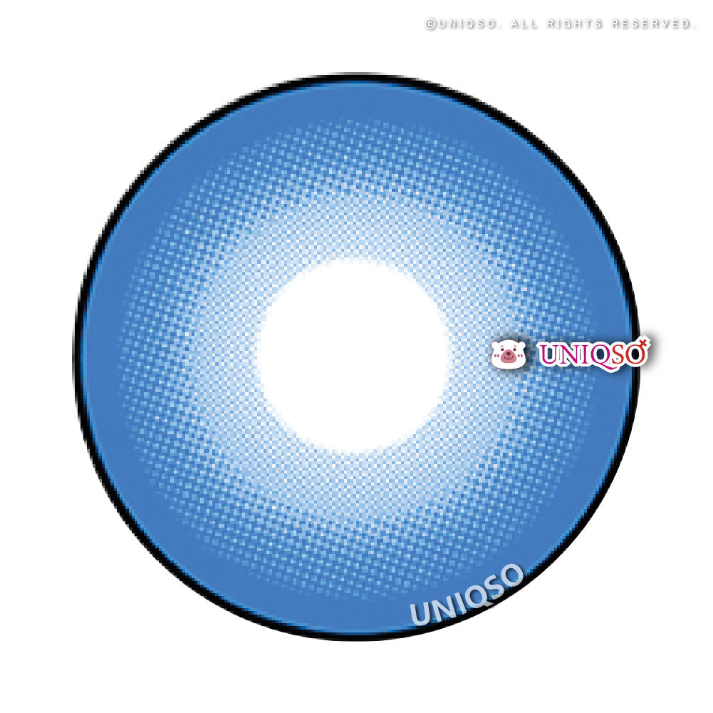 Kazzue Intense Pop Blue (1 lens/pack)-Colored Contacts-UNIQSO EU
