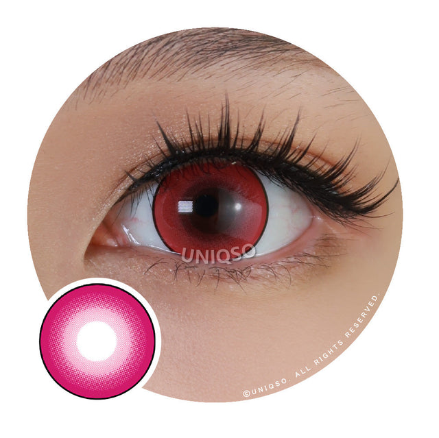 Kazzue Intense Pop Rose (1 lens/pack)-Colored Contacts-UNIQSO EU