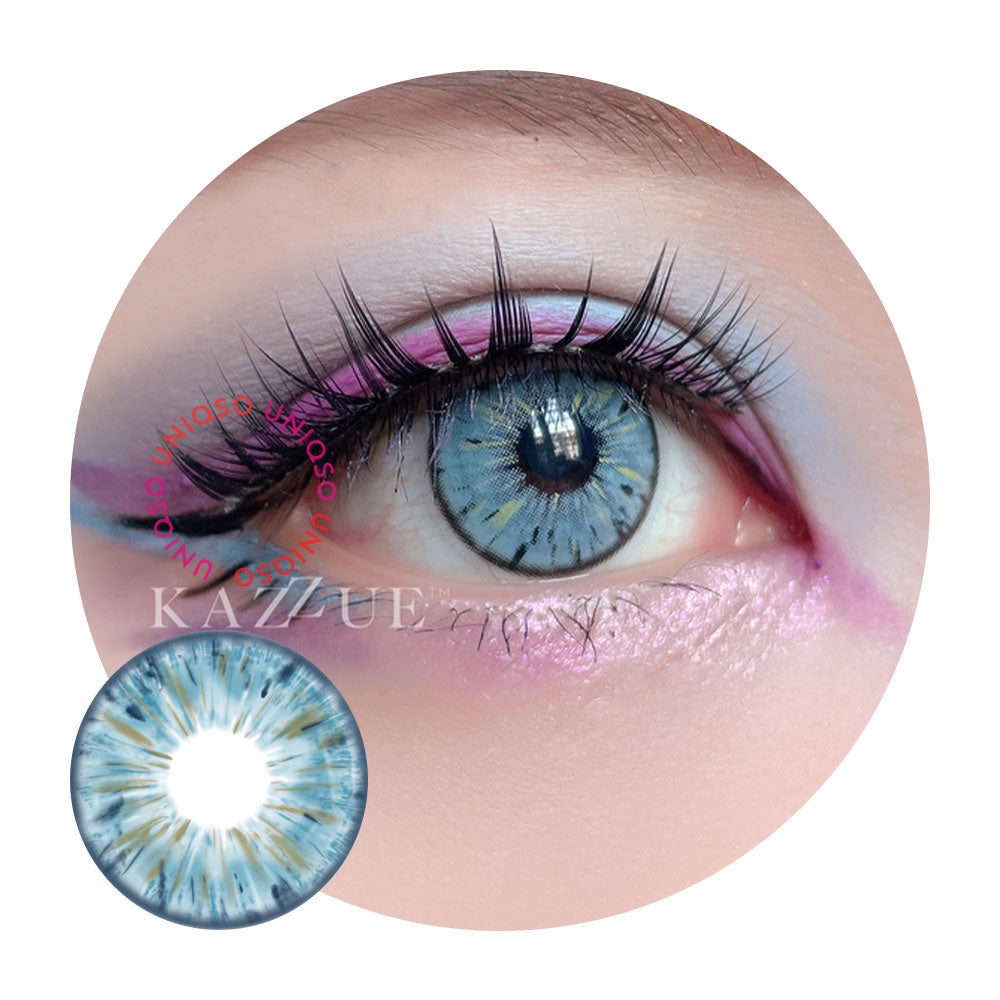 Kazzue Legacy Blue (1 lens/pack)-Colored Contacts-UNIQSO EU