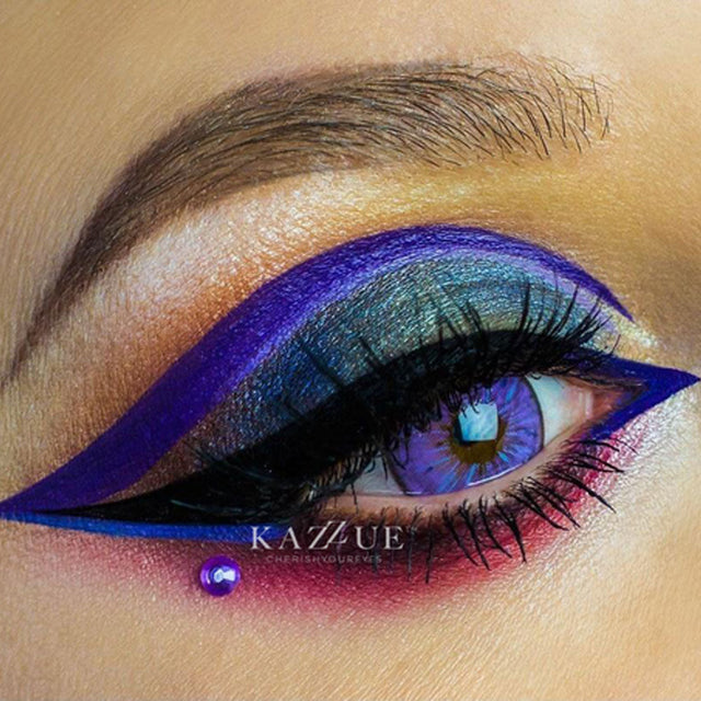 Kazzue Legacy Violet (1 lens/pack)-Colored Contacts-UNIQSO EU
