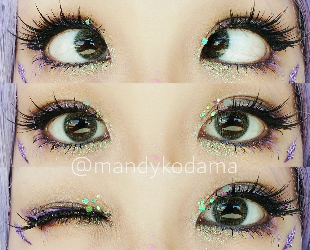 Kazzue Magical Glitter Grey (1 lens/pack)-Colored Contacts-UNIQSO EU