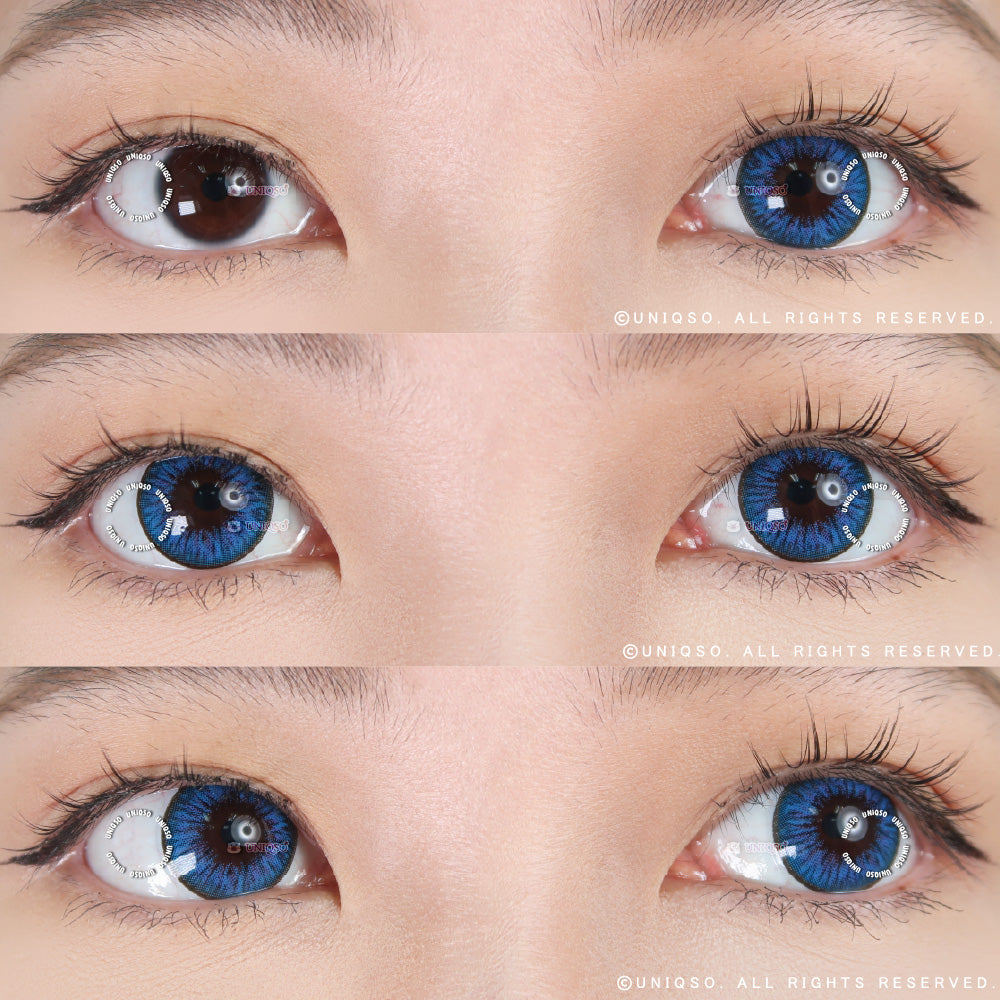Kazzue Premier Blue (1 lens/pack)-Colored Contacts-UNIQSO EU