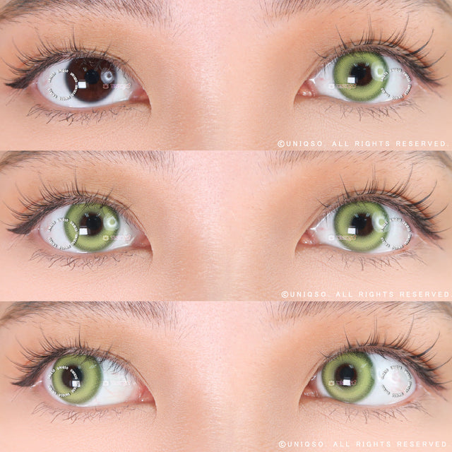 Kazzue Sakura Leaf (1 lens/pack)-Colored Contacts-UNIQSO EU