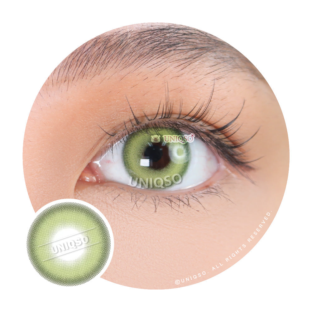 Kazzue Sakura Leaf (1 lens/pack)-Colored Contacts-UNIQSO EU