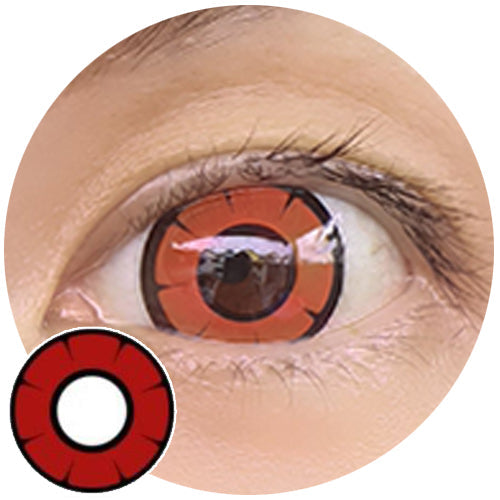 Kazzue Twilight Red (1 lens/pack)-Colored Contacts-UNIQSO EU