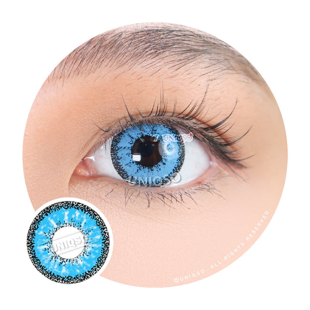 Kazzue Vivid Brilliant Blue (1 lens/pack)-Colored Contacts-UNIQSO EU
