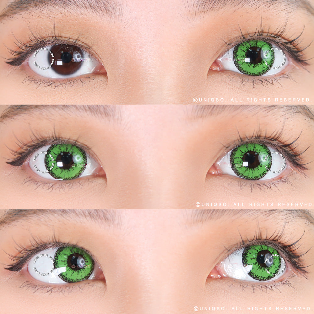 Kazzue Vivid Brilliant Green (1 lens/pack)-Colored Contacts-UNIQSO EU