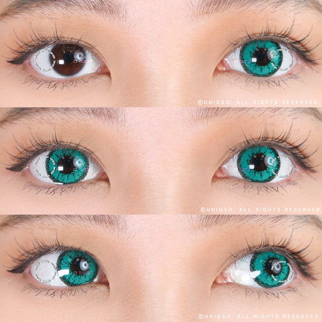 Kazzue Vivid Brilliant Turquoise (1 lens/pack)-Colored Contacts-UNIQSO EU