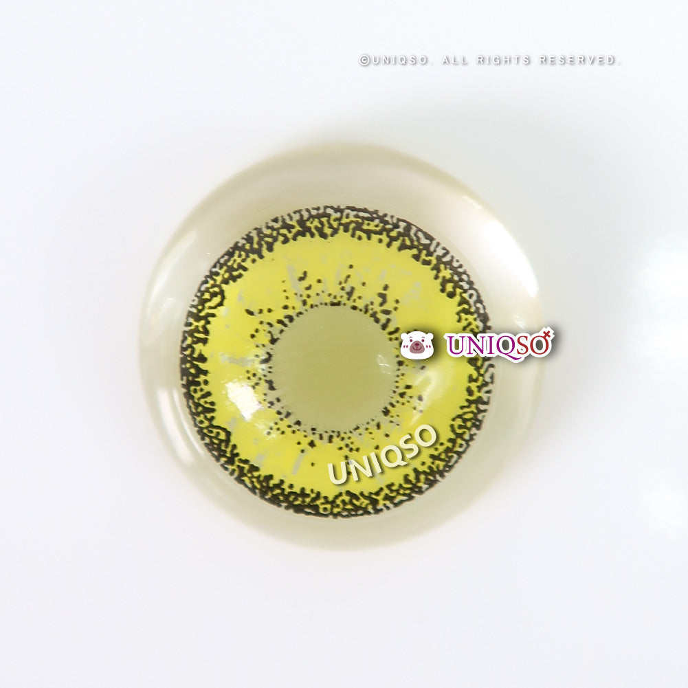 Kazzue Vivid Brilliant Yellow (1 lens/pack)-Colored Contacts-UNIQSO EU