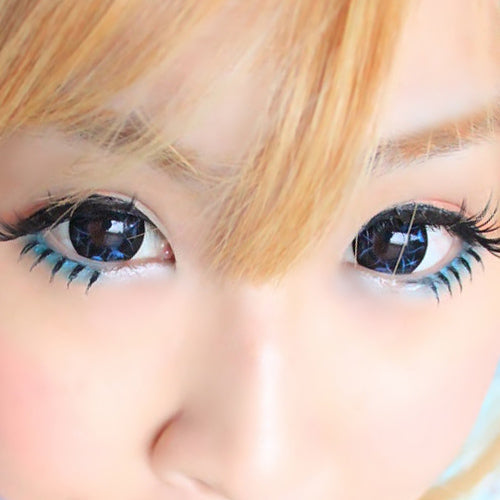 Kimchi Flora Blue (1 lens/pack)-Colored Contacts-UNIQSO EU
