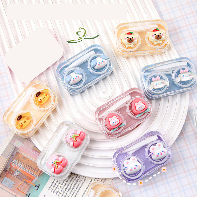 Lens Case Travel Kit - Duo Animal-Lens Case-UNIQSO EU