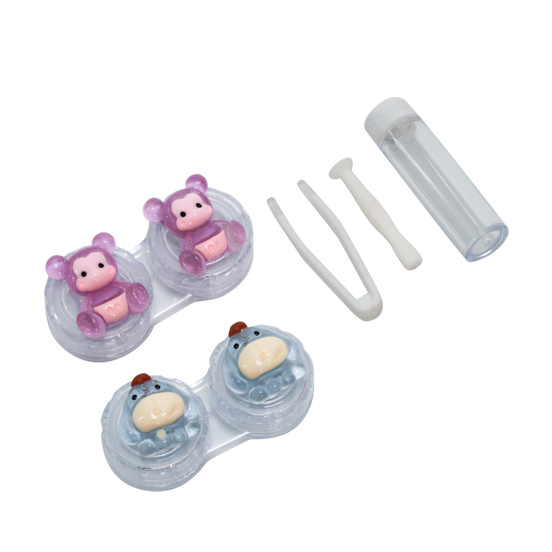 Lens Case Travel Kit - Multiple Casings (2 Pairs & Random Design)-Lens Case-UNIQSO EU