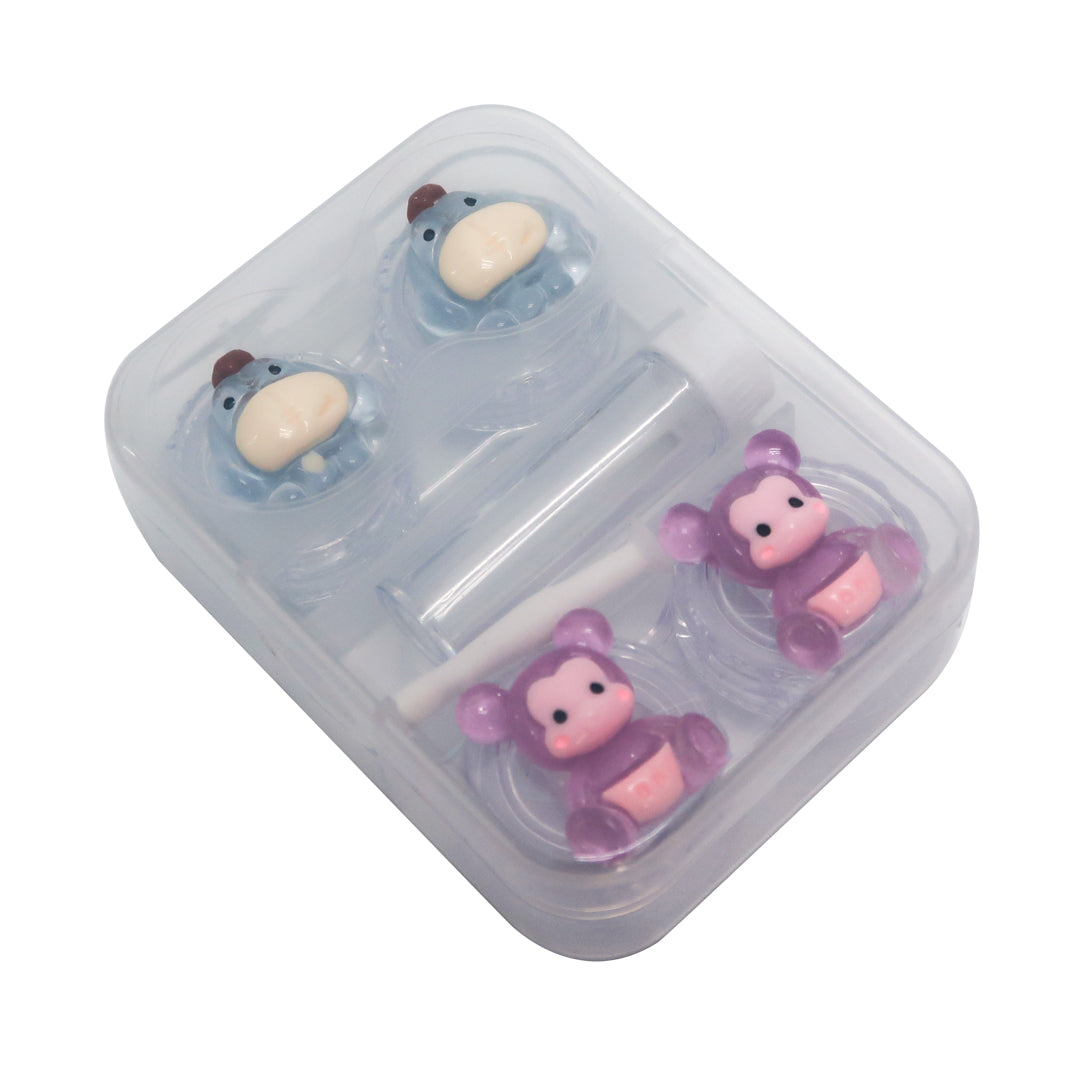 Lens Case Travel Kit - Multiple Casings (2 Pairs & Random Design)-Lens Case-UNIQSO EU