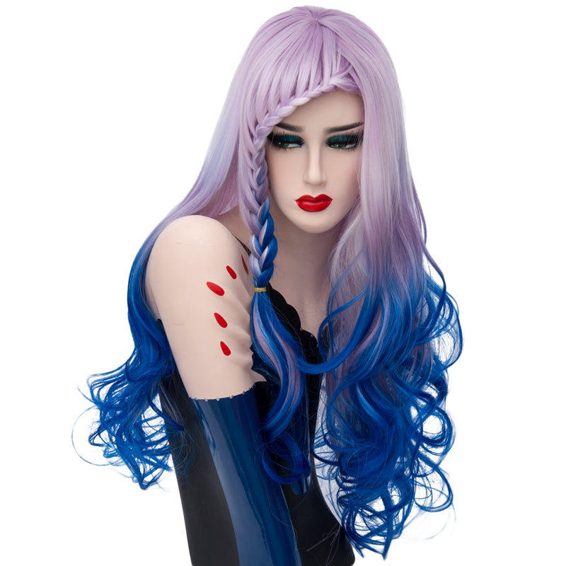Lolita Wig - Lilac Waterfall Braided-Lolita Wig-UNIQSO EU