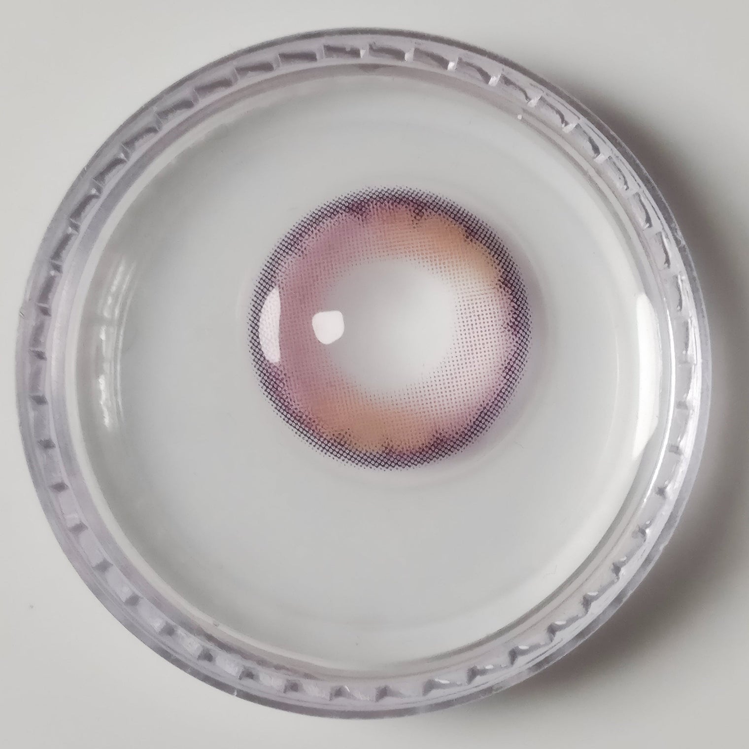 Sweety Nude Brown Violet (1 lens/pack)-Colored Contacts-UNIQSO