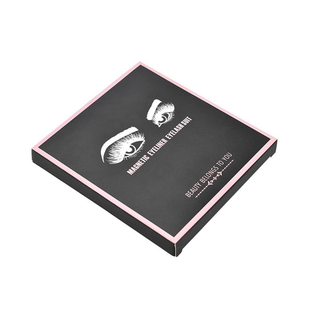 Mixed Designs Faux Mink Magnetic Eyelashes Kit Set (3 Pairs)-Magnetic Eyelash-UNIQSO EU