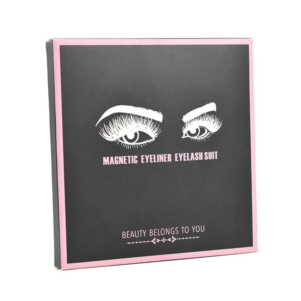 Mixed Designs Faux Mink Magnetic Eyelashes Kit Set (3 Pairs)-Magnetic Eyelash-UNIQSO EU