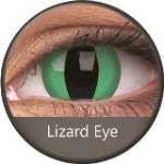Phantasee Crazy Green Lizard Eye (2 lenses/pack)-Crazy Contacts-UNIQSO EU