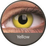 Phantasee Crazy Yellow (2 lenses/pack)-Crazy Contacts-UNIQSO EU