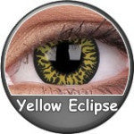 Phantasee Crazy Yellow Eclipse (2 lenses/pack)-Crazy Contacts-UNIQSO EU