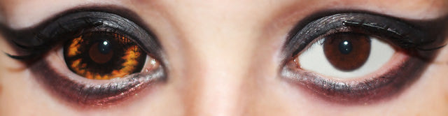 Phantasee Gold Sclera Contacts Morbius (2 lenses/pack)-Sclera Contacts-UNIQSO EU