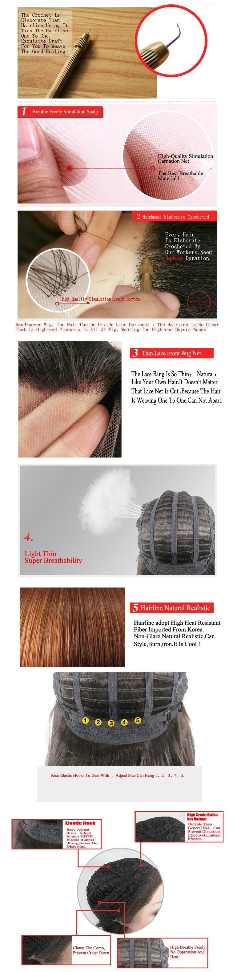 Premium Wig - Midnight Glams in Medium Length Lace Front Wig-Lace Front Wig-UNIQSO EU