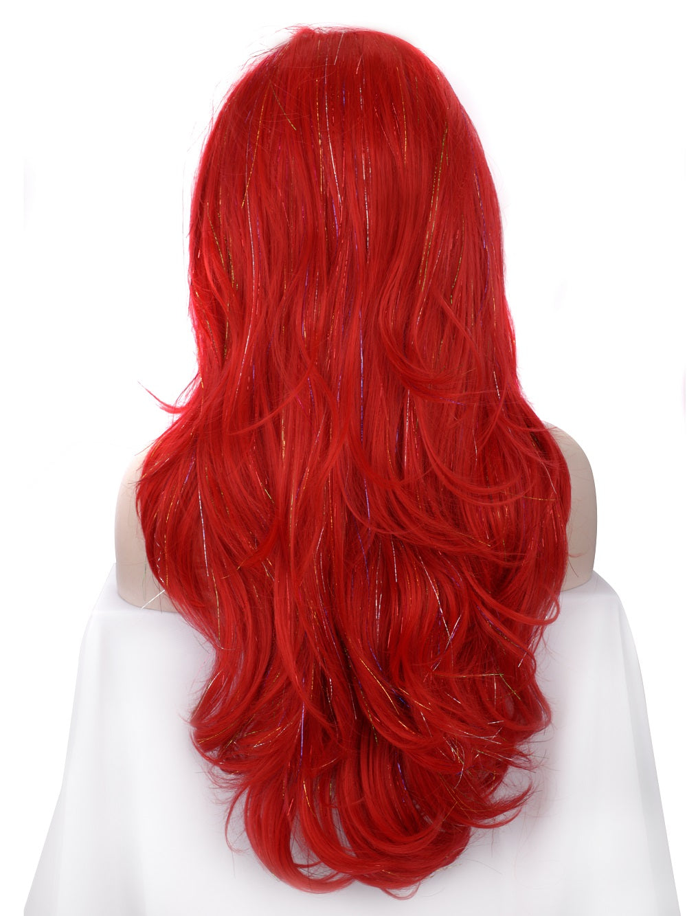 Premium Wig - Poppy Red Layered Lace Front Tinsel-Lace Front Wig-UNIQSO EU