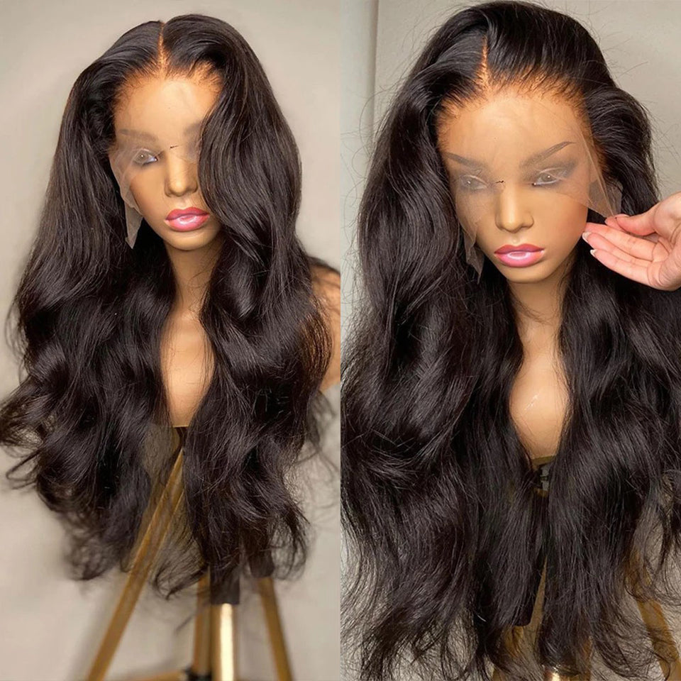 Premium Wig - Velvet Pumplin Front Lace Body Wave Hair Wig-Lace Front Wig-UNIQSO EU