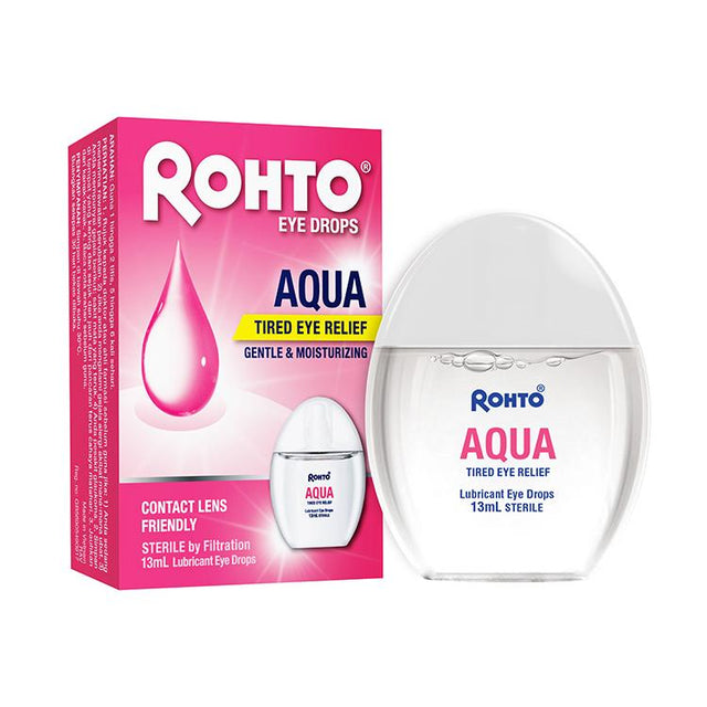 Rohto Eye Drops Aqua - Tired Eye Relief-Eye drops-UNIQSO EU
