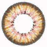 Western Eyes Puffy 3 Tones Brown (1 lens/pack)-Colored Contacts-UNIQSO