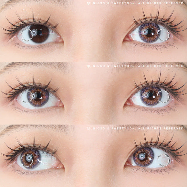 Sweety 3 Tones Pink (1 lens/pack)-Colored Contacts-UNIQSO EU
