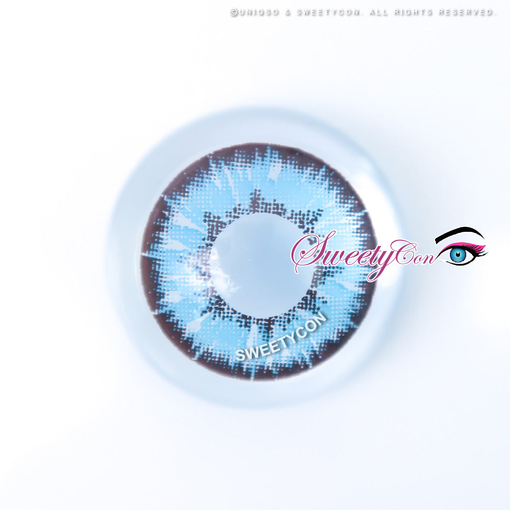 Sweety Akaten Blue (1 lens/pack)-Colored Contacts-UNIQSO EU