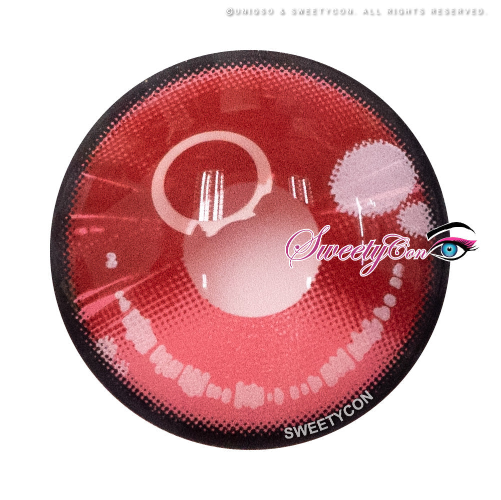 Sweety Anime 2 Red Pink (1 lens/pack)-Colored Contacts-UNIQSO EU