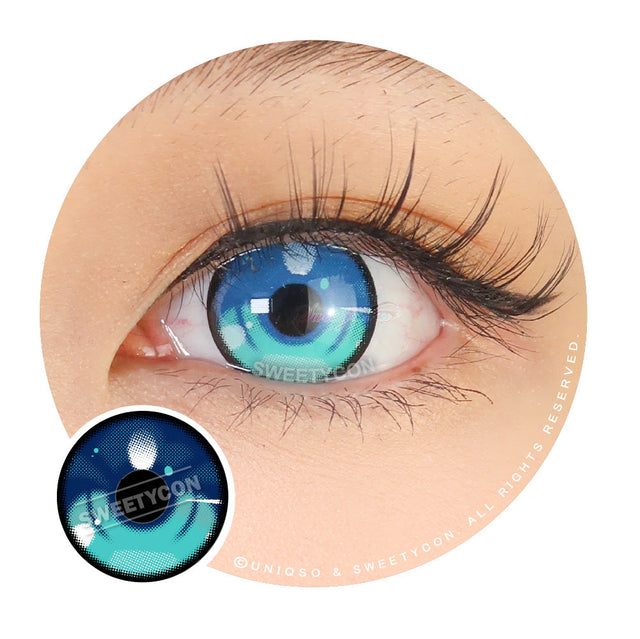 Sweety Anime 3 Blue (1 lens/pack)-Colored Contacts-UNIQSO EU