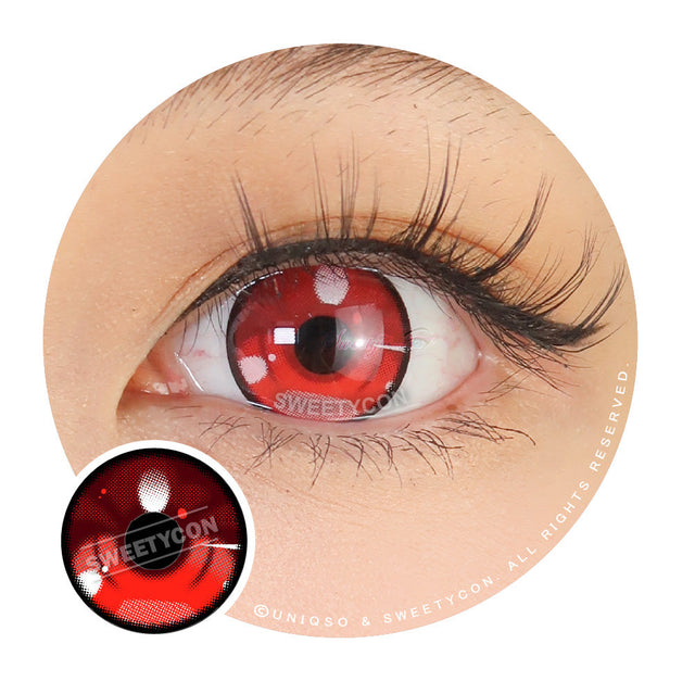 Sweety Anime 3 Red (1 lens/pack)-Colored Contacts-UNIQSO EU