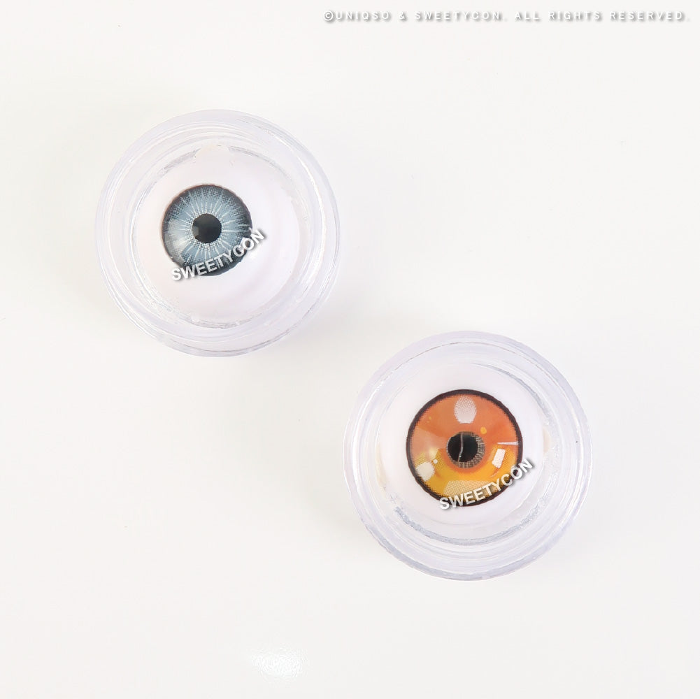 Sweety Anime 3 Yellow (1 lens/pack)-Colored Contacts-UNIQSO EU