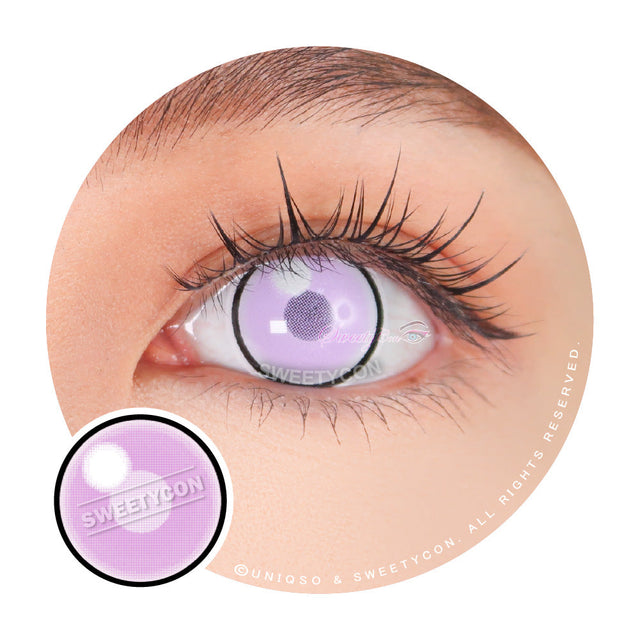 Sweety Anime Cloud Rim Violet (1 lens/pack)-Colored Contacts-UNIQSO EU