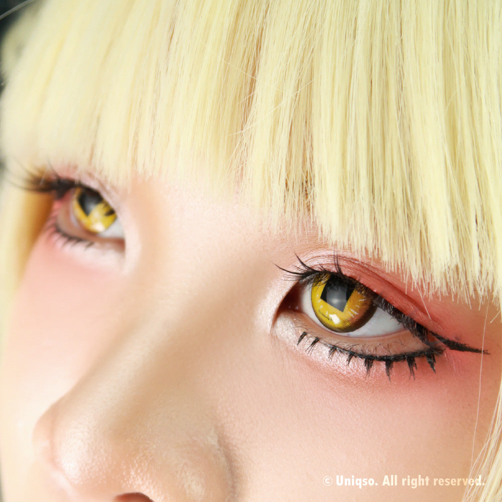 Sweety Anime Diamond Yellow (1 lens/pack)-Colored Contacts-UNIQSO EU