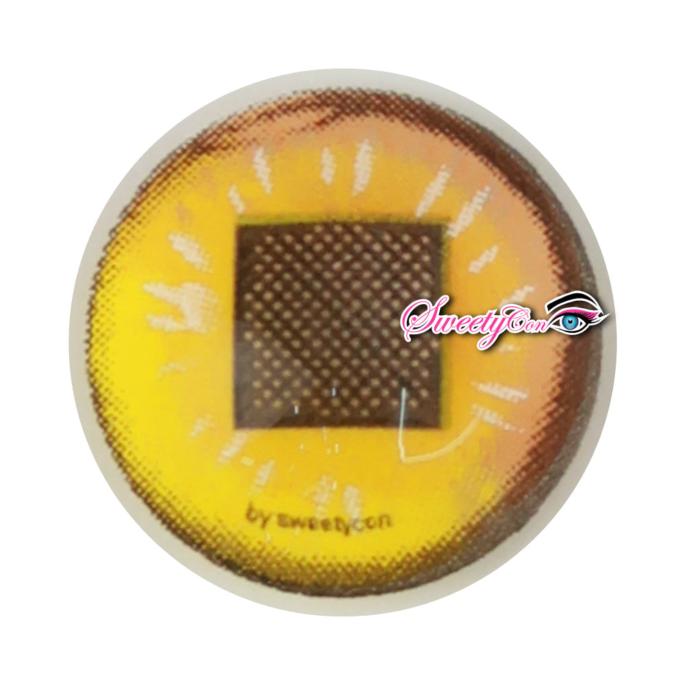 Sweety Anime Diamond Yellow (1 lens/pack)-Colored Contacts-UNIQSO EU