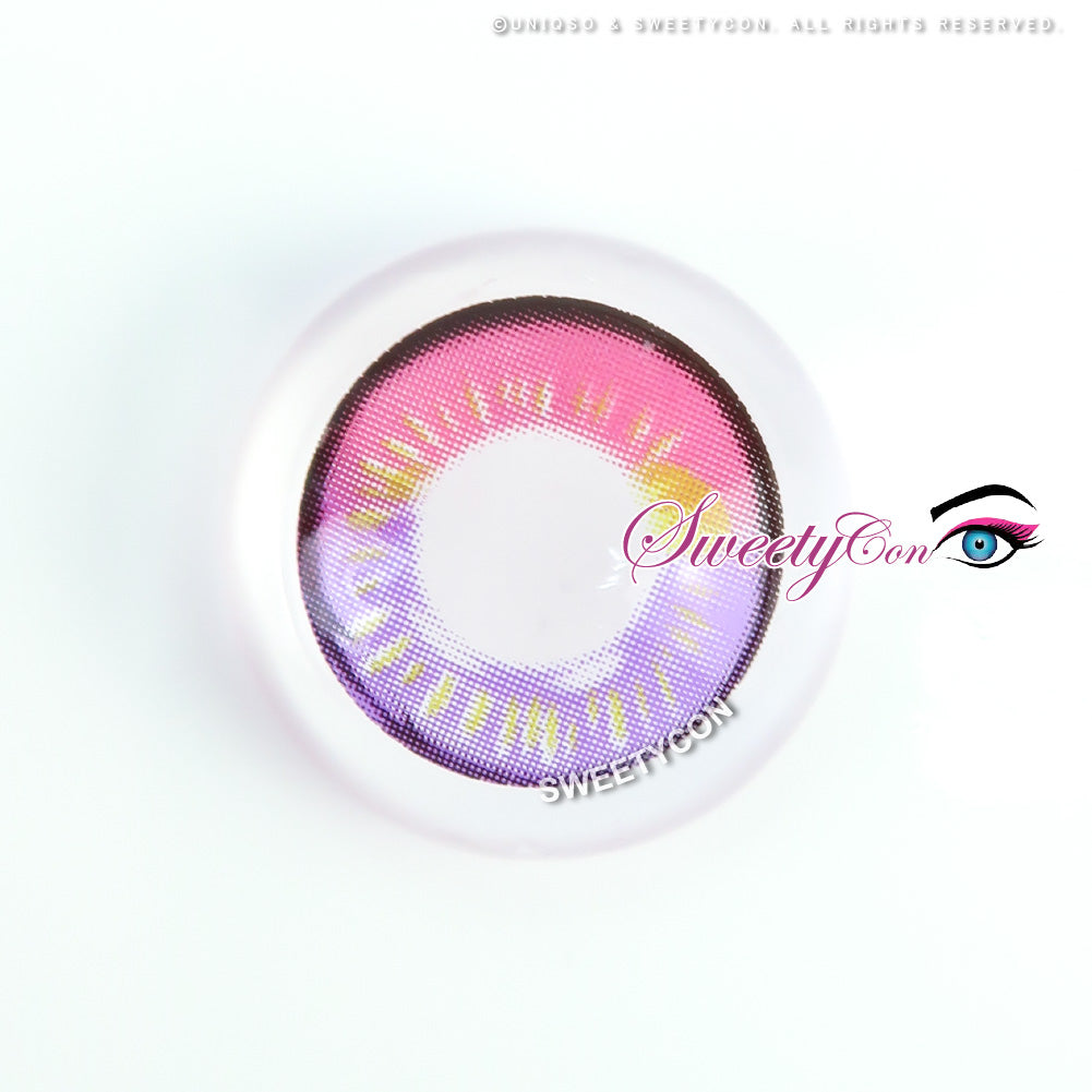 Sweety Anime Violet (1 lens/pack)-Colored Contacts-UNIQSO EU
