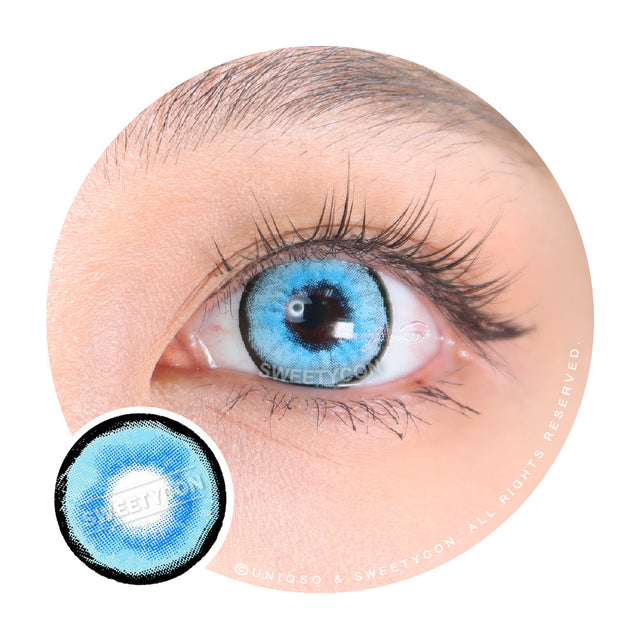 Sweety Aquaman Blue (1 lens/pack)-Colored Contacts-UNIQSO EU