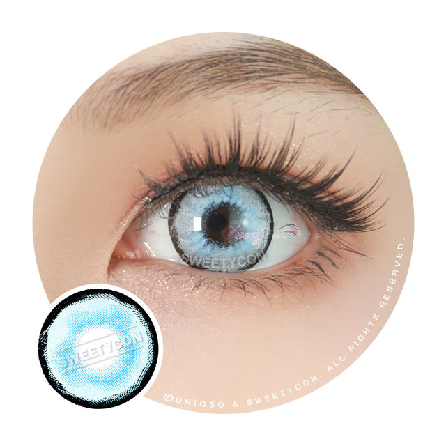 Sweety Aquaman Gray (1 lens/pack)-Colored Contacts-UNIQSO EU