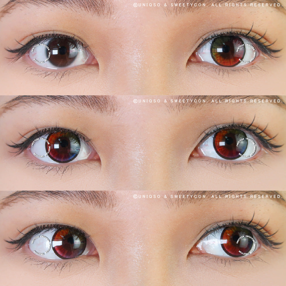 Sweety Aura Rainbow (1 lens/pack)-Colored Contacts-UNIQSO EU