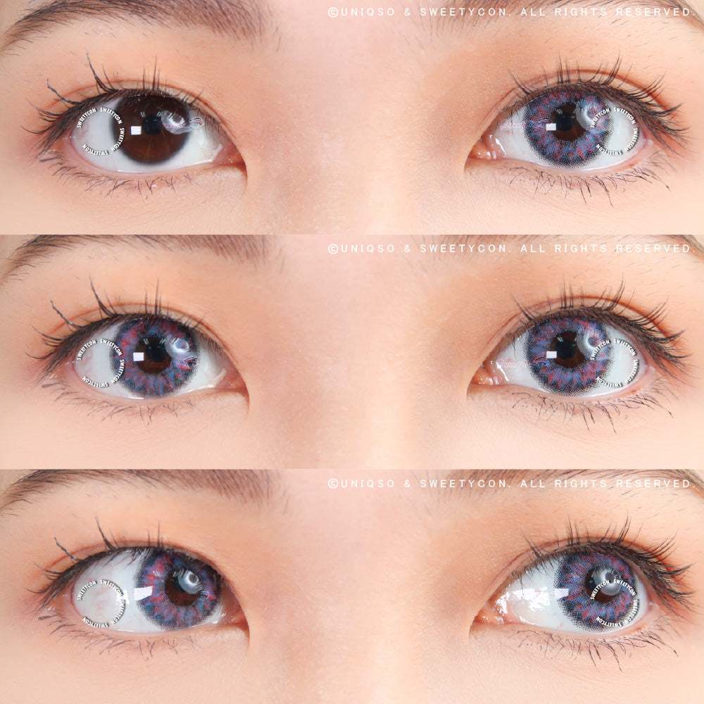 Sweety Aurora Pink (1 lens/pack)-Colored Contacts-UNIQSO EU