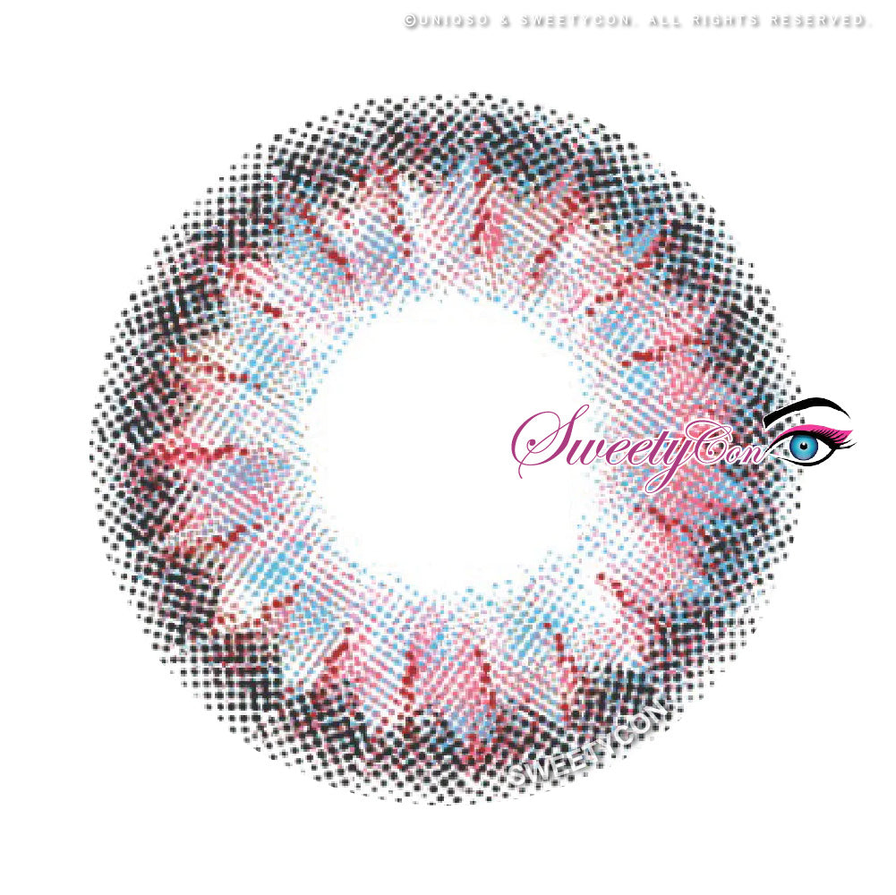 Sweety Aurora Pink (1 lens/pack)-Colored Contacts-UNIQSO EU