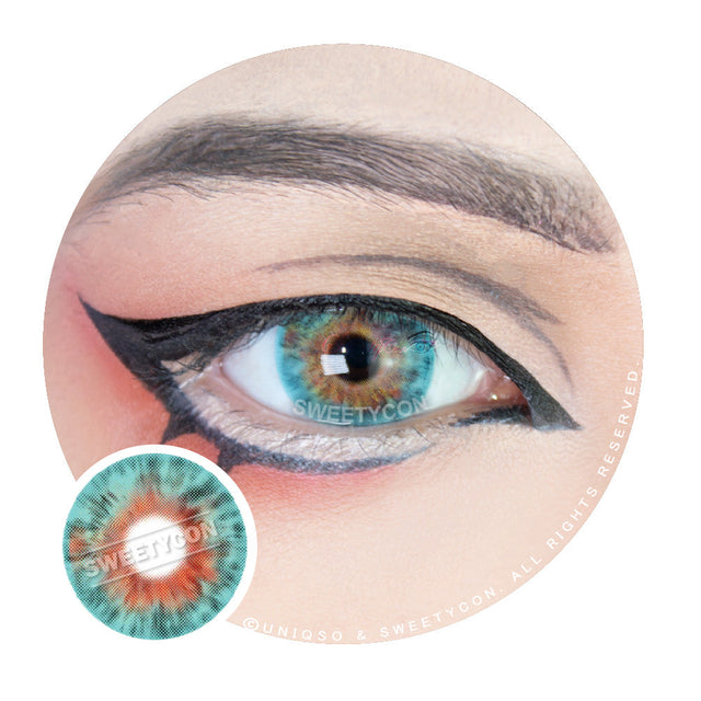 Sweety Barbie Eye Blue (1 lens/pack)-Colored Contacts-UNIQSO EU