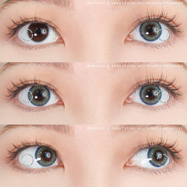 Sweety Bella Blue Grey (1 lens/pack)-Colored Contacts-UNIQSO EU