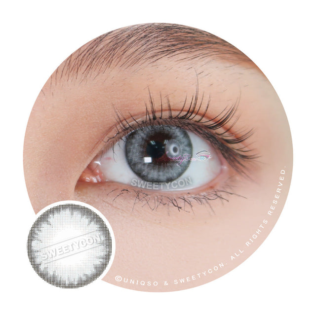 Sweety Bella Grey (1 lens/pack)-Colored Contacts-UNIQSO EU